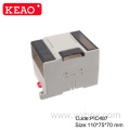 IP54 plastic din rail enclosures custom plastic enclosure surface mount junction box abs box plastic enclosure electronics